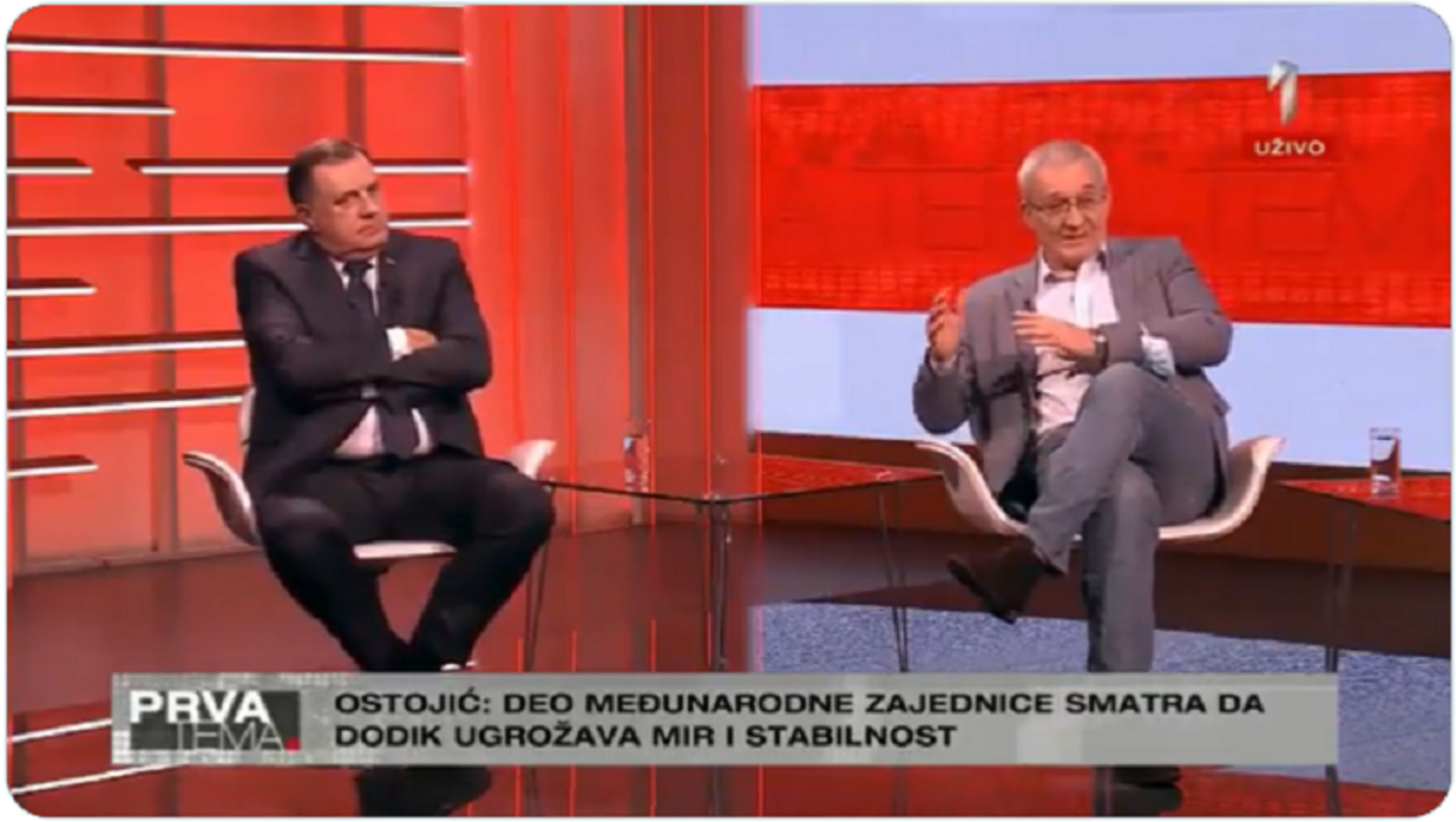 Dodik nastradao u TV duelu u Beogradu - slika 1